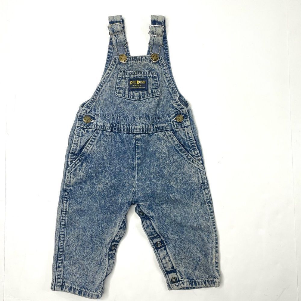 Oshkosh B’gosh Acid Wash Overalls